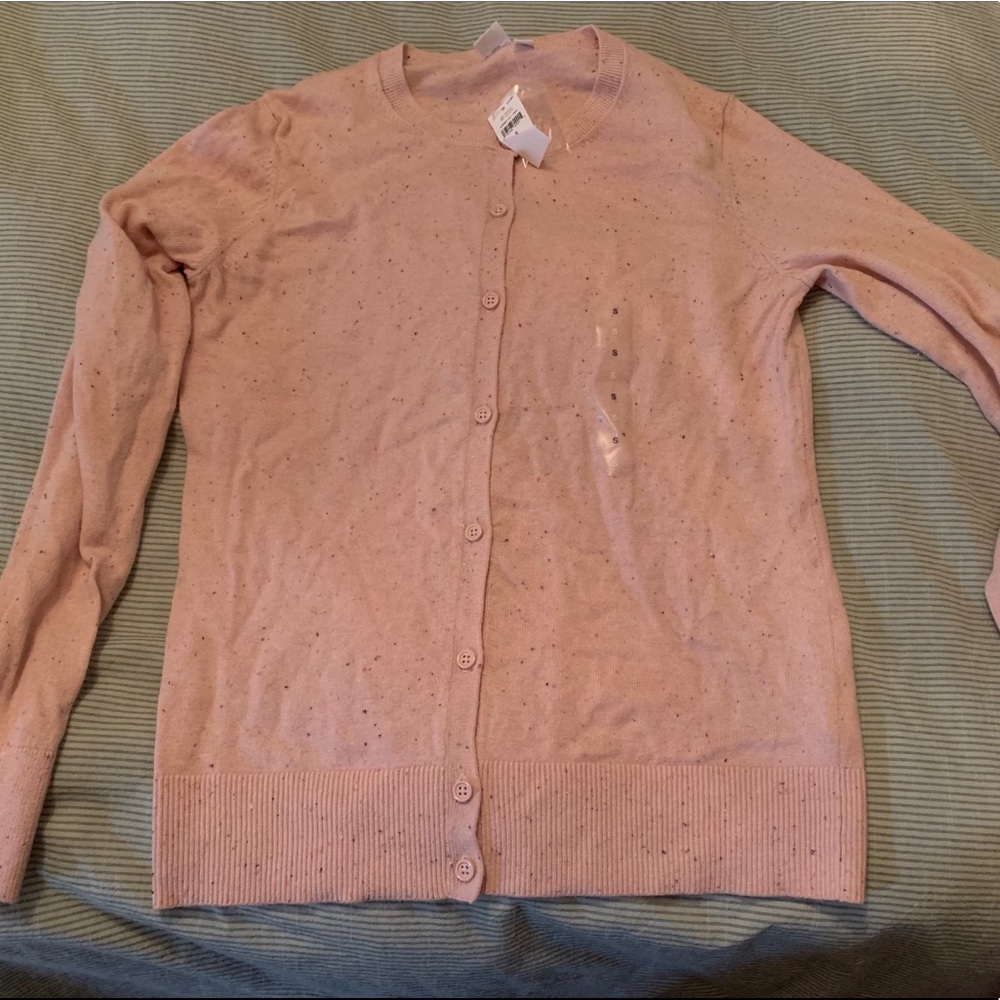 Pink Gap cardigan NWT